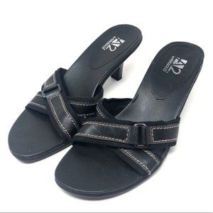 A2 by AEROSOLES Black Heel Sandal Size 9.5